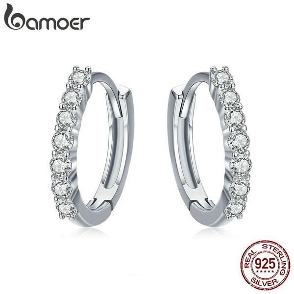 charm bamoer 100% 925 sterling silver dazzling cz crystal circle round hoop earrings for women jewelry sce351-1h, Golden
charm bamoer 100% 925 sterling silver dazzling cz crystal circle round hoop earrings for women jewelry sce351-1h, Golden