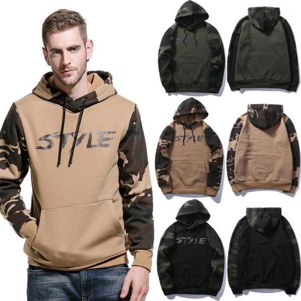 men's sports camouflage sweatshirts fashion winter hoodie warm hooded sweatshirt casual sweatshirts outwear hoodies1, Black
men's sports camouflage sweatshirts fashion winter hoodie warm hooded sweatshirt casual sweatshirts outwear hoodies1, Black