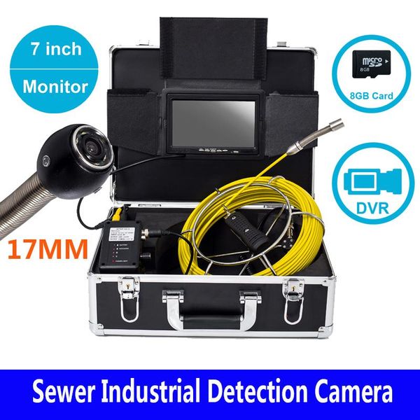 7inch hd monitor 20m sewer industrial detection camera waterproof dvr function diameter 17mm with 6 adjustable white led lights
7inch hd monitor 20m sewer industrial detection camera waterproof dvr function diameter 17mm with 6 adjustable white led lights