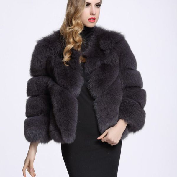 winter vintage fluffy faux fur coat women short ry warm outerwear pink casual party over 201029, Black
winter vintage fluffy faux fur coat women short ry warm outerwear pink casual party over 201029, Black