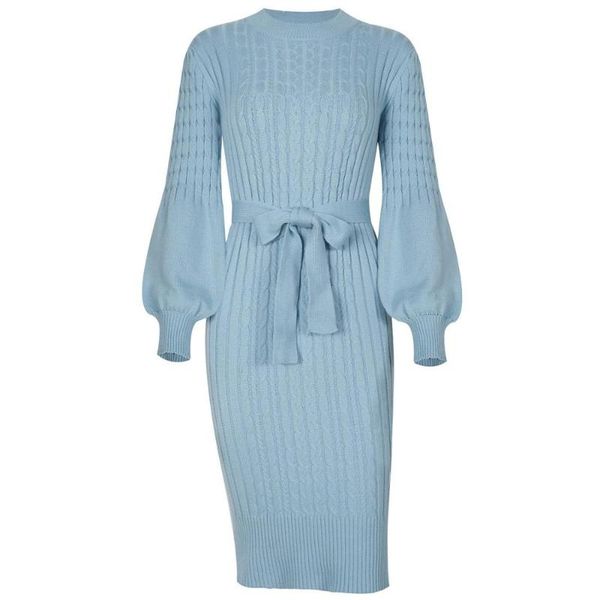 2020 autumn and winter new dresses women's round neck twist knit skirt lantern sleeves lace up casual sweater bag hip long, White;black
2020 autumn and winter new dresses women's round neck twist knit skirt lantern sleeves lace up casual sweater bag hip long, White;black
