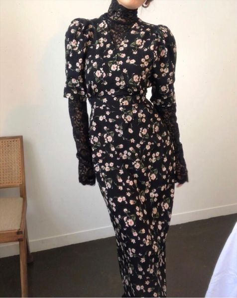 chic retro women summer dress 2021 casual floral print dress bandage elegant dresses vestido drop shipping, Black;gray
chic retro women summer dress 2021 casual floral print dress bandage elegant dresses vestido drop shipping, Black;gray