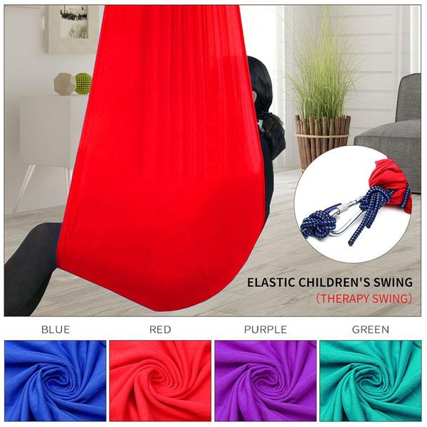 green/purple therapy swing load up to 175 lbs autism adhd aspergers sensory cuddle hammock children kids toy swing home outdoor 1018
green/purple therapy swing load up to 175 lbs autism adhd aspergers sensory cuddle hammock children kids toy swing home outdoor 1018