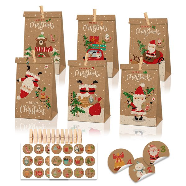 treat greaseproof 24pcs candy apple kraft bags paper for birthday new year party favors supplies christmas sticker bag
treat greaseproof 24pcs candy apple kraft bags paper for birthday new year party favors supplies christmas sticker bag