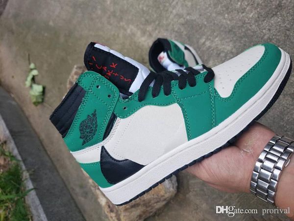 1 2019 high new 1s travis og scotts ts sp dark mocha green red mens basketball shoes women sports sneakers size 36-45, Black
1 2019 high new 1s travis og scotts ts sp dark mocha green red mens basketball shoes women sports sneakers size 36-45, Black