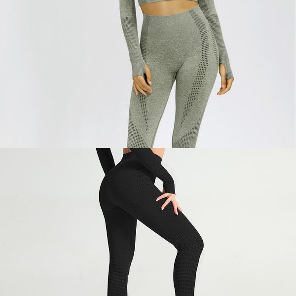 seamless 2 piece women yoga set gym clothing fitness leggings cropped sport suit women long sleeve tracksuit active wear slim c0122, Black;white
seamless 2 piece women yoga set gym clothing fitness leggings cropped sport suit women long sleeve tracksuit active wear slim c0122, Black;white
