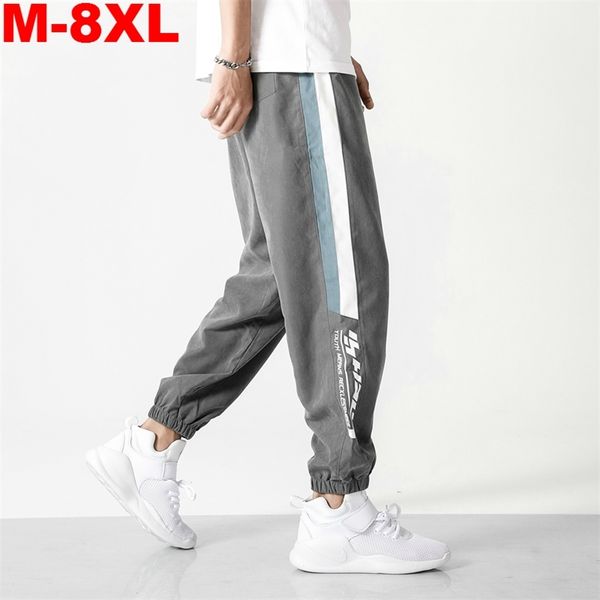 spring autumn hip hop joggers men plus size harem pants man high street elastic waist sweatpants streetwear casual mens pants 201109, Black
spring autumn hip hop joggers men plus size harem pants man high street elastic waist sweatpants streetwear casual mens pants 201109, Black