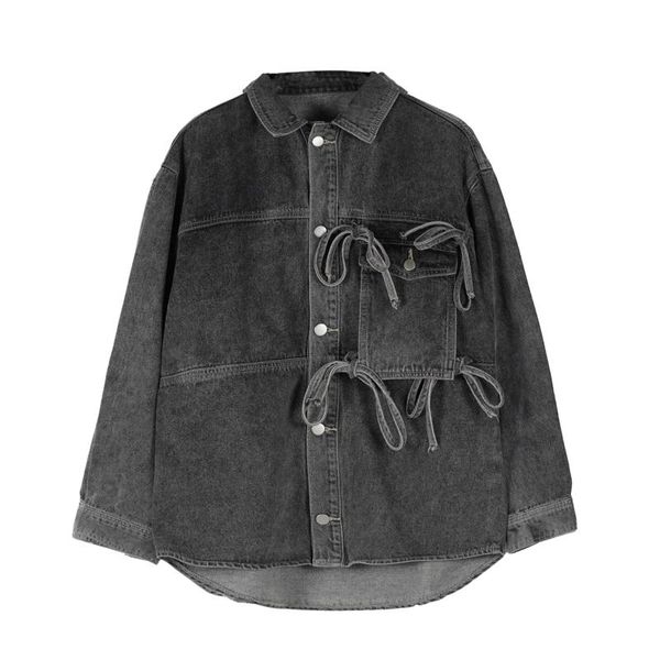 men's jackets autumn winter distressed large size denim jacket loose lapel 100% cotton clothes for men high street vintage, Black;brown
men's jackets autumn winter distressed large size denim jacket loose lapel 100% cotton clothes for men high street vintage, Black;brown