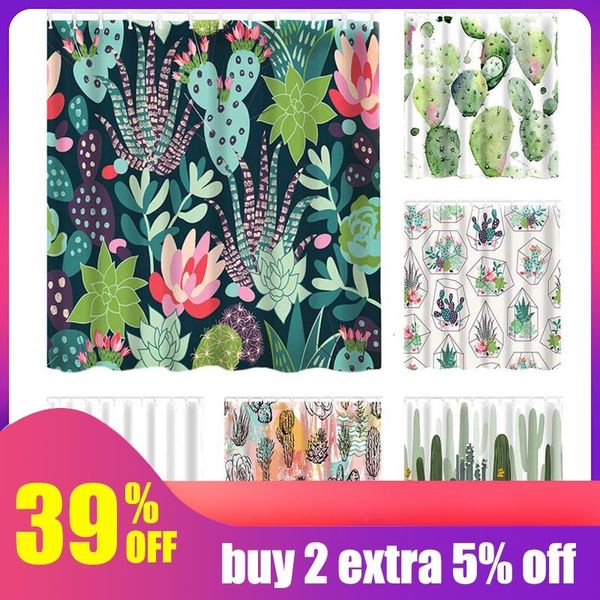 shower curtains hoomall waterproof curtain for bathroom tropical plants cactus print bathtub polyester green 180*180cm
shower curtains hoomall waterproof curtain for bathroom tropical plants cactus print bathtub polyester green 180*180cm