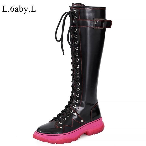 boots 2021 fashion lady winter long short plush lining warm casual women leather black cross tied high size 34-39
boots 2021 fashion lady winter long short plush lining warm casual women leather black cross tied high size 34-39