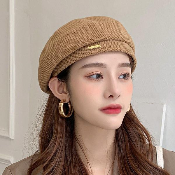 berets women winter autumn artist wool beret spring beanie hat cap knit knitting knitted thermal ladies female warm headgear, Blue;gray
berets women winter autumn artist wool beret spring beanie hat cap knit knitting knitted thermal ladies female warm headgear, Blue;gray