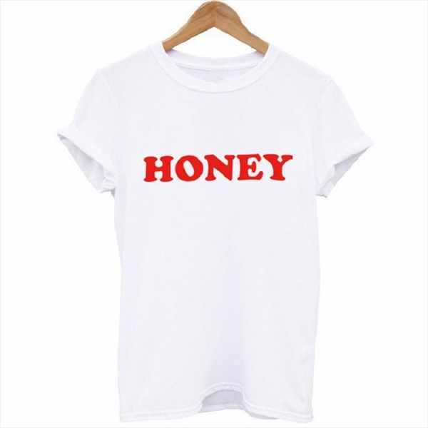 honey letter print t shirt women 2021 harajuku summer short sleeve o neck t shirt casual plus size female tee, White
honey letter print t shirt women 2021 harajuku summer short sleeve o neck t shirt casual plus size female tee, White