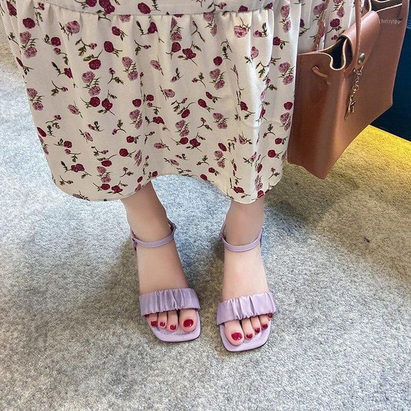 mid heel sandals women shoes summer open toe pleated sandals outdoor temperament elegant ankle buckle shoes women 2020 new1, Black
mid heel sandals women shoes summer open toe pleated sandals outdoor temperament elegant ankle buckle shoes women 2020 new1, Black