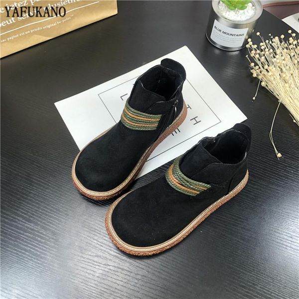 literary mori girl casual big head shoes handmade comfort student martin boots short boots retro japanese harajuku ankle, Black
literary mori girl casual big head shoes handmade comfort student martin boots short boots retro japanese harajuku ankle, Black