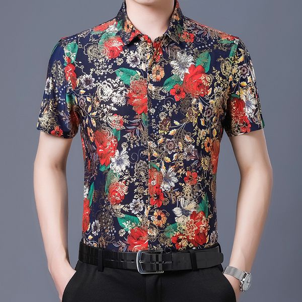 2021 new style 80% white male silk shirts short sleeve both sides print chinese nation flower beach summer clothes h871, White;black
2021 new style 80% white male silk shirts short sleeve both sides print chinese nation flower beach summer clothes h871, White;black