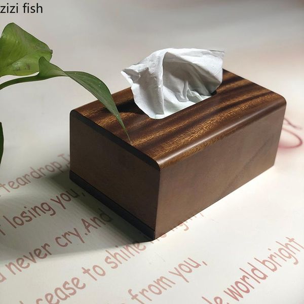 walnut rectangular tissue box home living room tissue storage box solid wood paper towel tube decoration paper towel holder
walnut rectangular tissue box home living room tissue storage box solid wood paper towel tube decoration paper towel holder