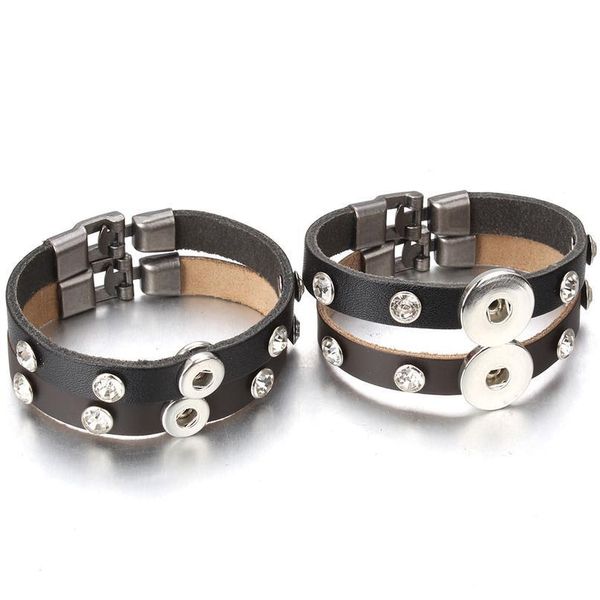 new snap button bracelet bangle snap leather bracelet crystal leather bracelet fit 12mm 18mm snap for women men buttons jllryr, Golden;silver
new snap button bracelet bangle snap leather bracelet crystal leather bracelet fit 12mm 18mm snap for women men buttons jllryr, Golden;silver