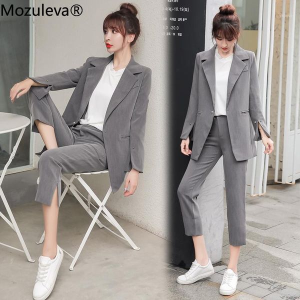 mozuleva autumn pear button women pant suit chic 2 piece set single-breasted notched jacket & straight pant female blazer suit1, White;black
mozuleva autumn pear button women pant suit chic 2 piece set single-breasted notched jacket & straight pant female blazer suit1, White;black