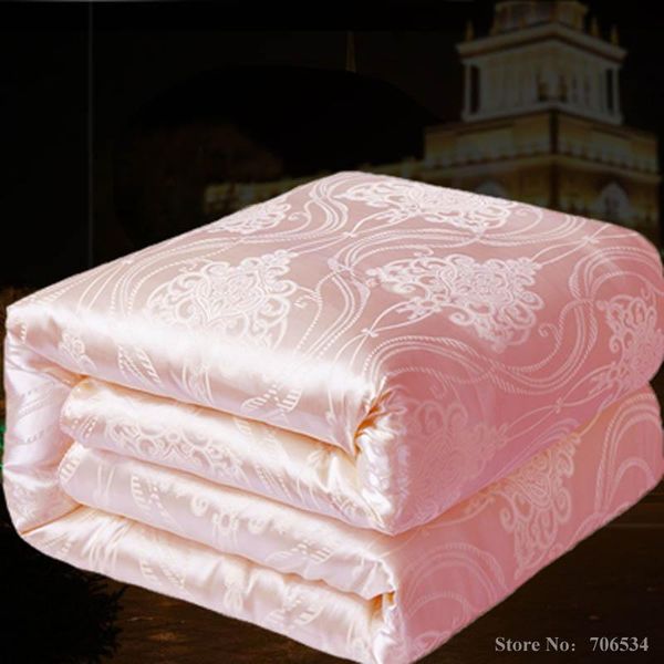 silk comforter/blanket/quilt/duvet for autumn&winter king queen twin size home bedding white/pink/beige color
silk comforter/blanket/quilt/duvet for autumn&winter king queen twin size home bedding white/pink/beige color