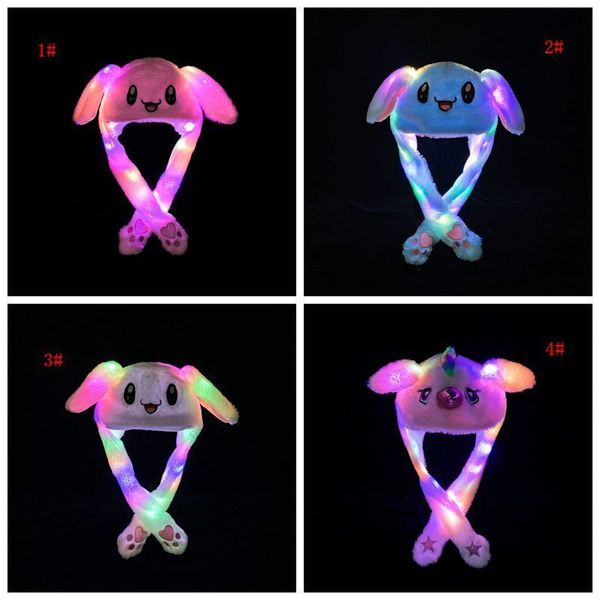 33 styles led plush hat cartoon animal cap for rabbit cat bunny ear moving light kids christmas winter warm hats dhd2732
33 styles led plush hat cartoon animal cap for rabbit cat bunny ear moving light kids christmas winter warm hats dhd2732
