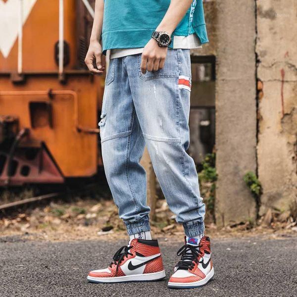 men's jeans mens casual joggers plus size hip hop harem denim pants camouflage patchwork quality trousers blue male clothes1
men's jeans mens casual joggers plus size hip hop harem denim pants camouflage patchwork quality trousers blue male clothes1