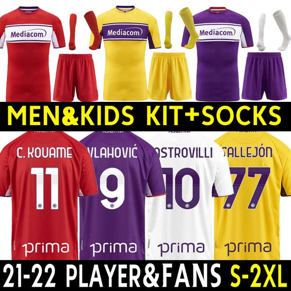 21 22 fiorentina soccer jersey 2021 2022 acf fiorentinas vlahovic cutrone ribery football jerseys c.kouame castrovilli milenkovic shirt kids, Black;yellow
21 22 fiorentina soccer jersey 2021 2022 acf fiorentinas vlahovic cutrone ribery football jerseys c.kouame castrovilli milenkovic shirt kids, Black;yellow