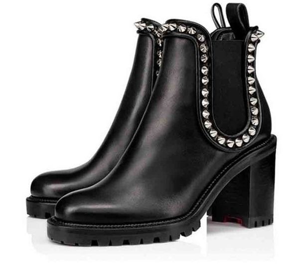 famous winter women's red bottom boots capahutta ankle boots black leather lug sole brands red sole booties party wedding
famous winter women's red bottom boots capahutta ankle boots black leather lug sole brands red sole booties party wedding