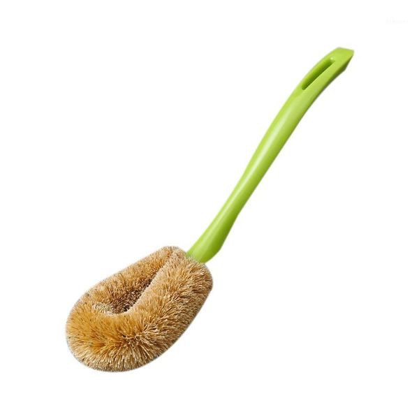 natural pp+coconut brown silk non-stick oil long handle pot brush dish washing oil cleaning brush can hang type green1
natural pp+coconut brown silk non-stick oil long handle pot brush dish washing oil cleaning brush can hang type green1