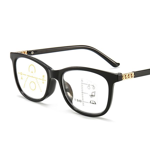 multifocal progressive reading glasses vintage women anti-blue light spectacles men presbyopia eyewear +100 to +350, White;black
multifocal progressive reading glasses vintage women anti-blue light spectacles men presbyopia eyewear +100 to +350, White;black