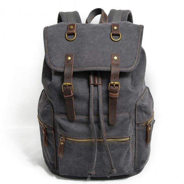 men's 15inch lapbackpack computer school backpacks men's vintage canvas leather large capacity travel backpack school bag
men's 15inch lapbackpack computer school backpacks men's vintage canvas leather large capacity travel backpack school bag