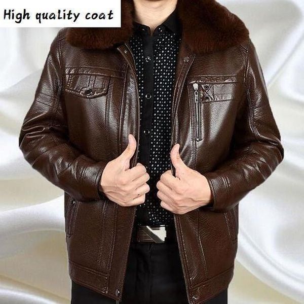 quality high mens jackets coats men's casual new arrive brand motorcycle leather jacket men outerwear, Black;brown
quality high mens jackets coats men's casual new arrive brand motorcycle leather jacket men outerwear, Black;brown