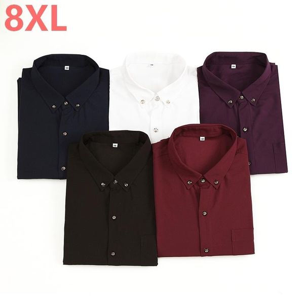 men's casual shirts 10xl 8xl 6xl 5xl 4xl spring autumn dress mens shirt men plus size loose fit social, White;black
men's casual shirts 10xl 8xl 6xl 5xl 4xl spring autumn dress mens shirt men plus size loose fit social, White;black