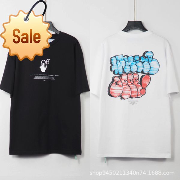 2022 summer off spring and fashion br new casual loose cartoon letter print men's women's short sleeve t-shirt, White;black
2022 summer off spring and fashion br new casual loose cartoon letter print men's women's short sleeve t-shirt, White;black