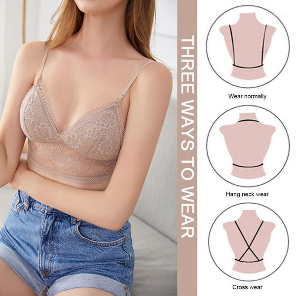 lingerie fashion lace thin dots mesh low back bra bralette backless push up thin underwear women lingerie underwear1, Red;black
lingerie fashion lace thin dots mesh low back bra bralette backless push up thin underwear women lingerie underwear1, Red;black