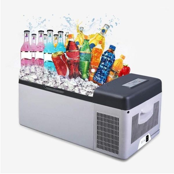 20l 12v 24v portable car refrigerator dual using build-in battery refrigerator home office large capacity1