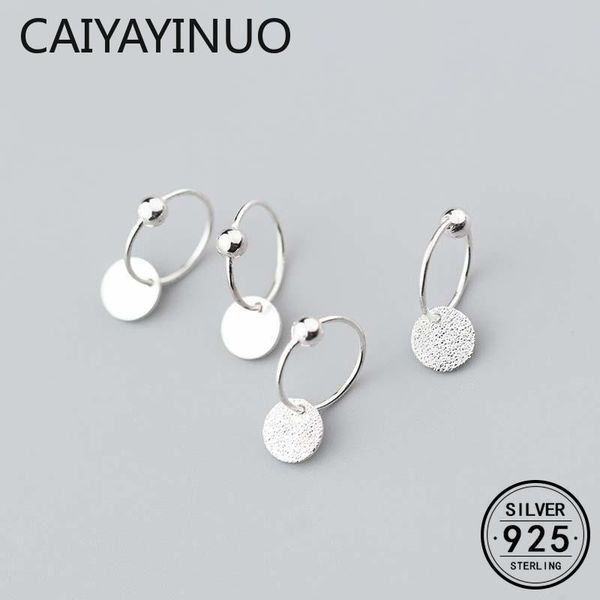 real s925 sterling silver minimalist round bead classic hoop earrings for fashion women party fine jewelry accessories, Golden;silver
real s925 sterling silver minimalist round bead classic hoop earrings for fashion women party fine jewelry accessories, Golden;silver