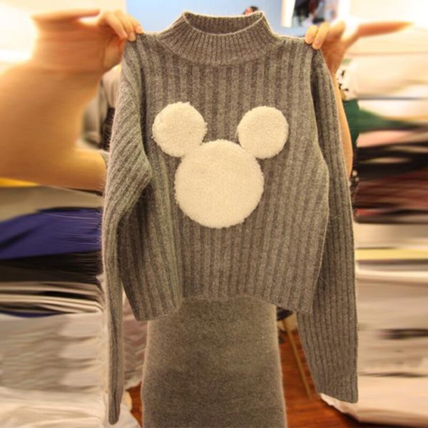 south korea sweater sweater2020 autumn new women's wear korean version of solid color half high collar cartoon pattern bottomed long sl, White;black
south korea sweater sweater2020 autumn new women's wear korean version of solid color half high collar cartoon pattern bottomed long sl, White;black