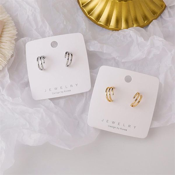hoop & huggie 2021 korean vintage geometric small c shape earrings for women fashion jewelry party gift oorbellen brincos, Golden;silver
hoop & huggie 2021 korean vintage geometric small c shape earrings for women fashion jewelry party gift oorbellen brincos, Golden;silver