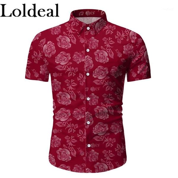 loldeal men short-sleeved shirt fashion printed slim cotton comfortable and casual1, White;black
loldeal men short-sleeved shirt fashion printed slim cotton comfortable and casual1, White;black
