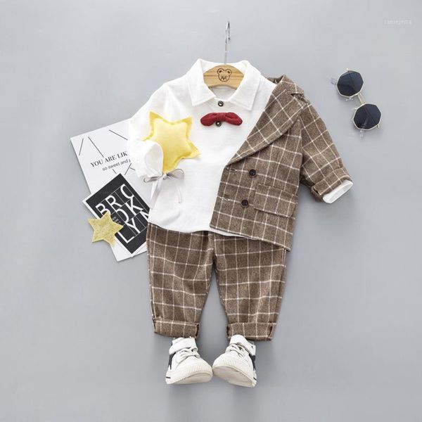 2020 toddler boys plaid british stylish suits long-sleeved trousers autumn formal sets baby kids costume gentle fashion wear1, White
2020 toddler boys plaid british stylish suits long-sleeved trousers autumn formal sets baby kids costume gentle fashion wear1, White