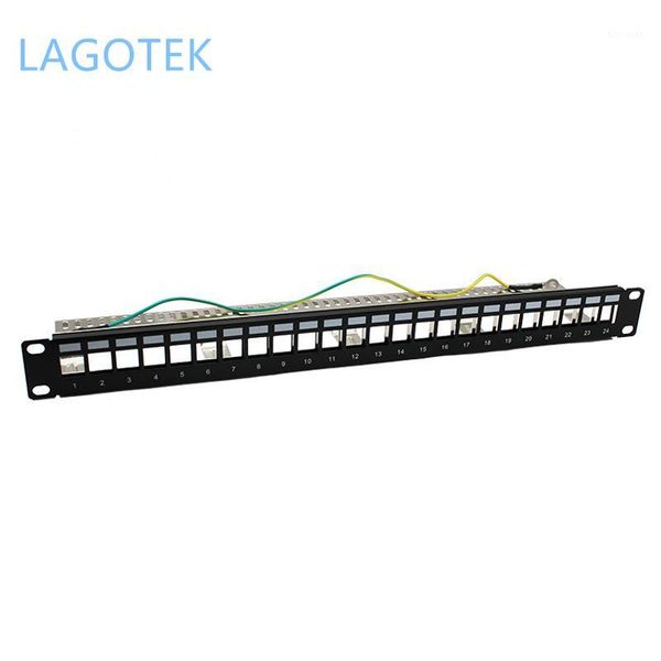ftp 24 port rj45 blank patch panel 1u 19'' inch all-metal rack mount suitable for cat5e/cat6/cat6a/cat7 keystone ethernet cable1
ftp 24 port rj45 blank patch panel 1u 19'' inch all-metal rack mount suitable for cat5e/cat6/cat6a/cat7 keystone ethernet cable1