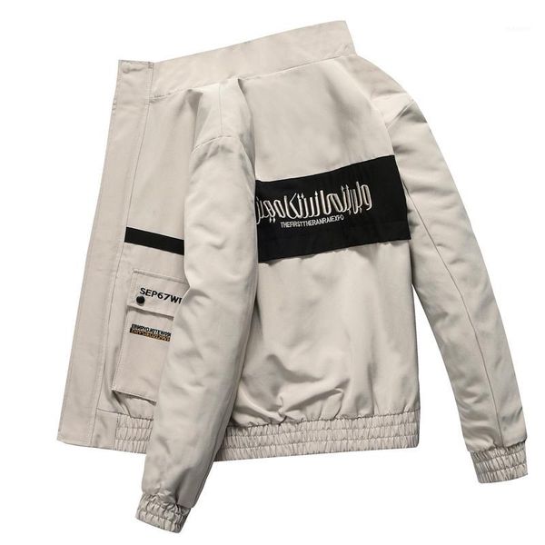men's jacket spring fashion autumn student leisure black loose tooling jacket handsome street swear gg50jk1, Black;brown
men's jacket spring fashion autumn student leisure black loose tooling jacket handsome street swear gg50jk1, Black;brown