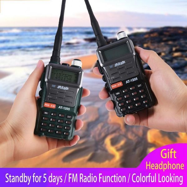 dual band 136-174mhz & 400-520mhz intercom outdoor 2-way radio aitalk at-1205 amature ham radio handheld walkie-talkie 10km1
dual band 136-174mhz & 400-520mhz intercom outdoor 2-way radio aitalk at-1205 amature ham radio handheld walkie-talkie 10km1