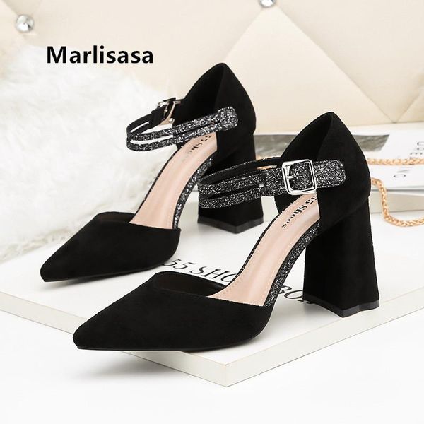 marlisasa women fashion spring comfortable buckle strap high heel pumps lady casual red shoes femmes hauts talons f2568, Black
marlisasa women fashion spring comfortable buckle strap high heel pumps lady casual red shoes femmes hauts talons f2568, Black