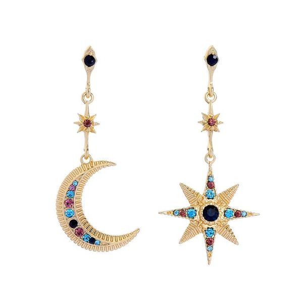 balanbiu bohemia ethnic moon star dangle earrings for women charm asymmetric crystal ear clip 2020 fashion jewelry accessories, Silver
balanbiu bohemia ethnic moon star dangle earrings for women charm asymmetric crystal ear clip 2020 fashion jewelry accessories, Silver