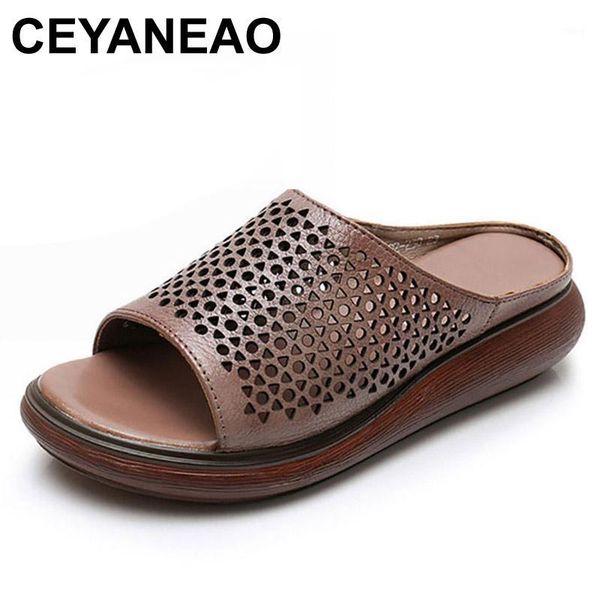 ceyaneao 2019; -inspired ladies' slippers; women's wedge sandals made of genuine leather; casual summer shoes for moms1, Black
ceyaneao 2019; -inspired ladies' slippers; women's wedge sandals made of genuine leather; casual summer shoes for moms1, Black