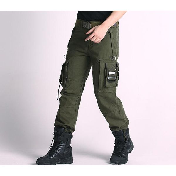 2021 tactical male throw cotton many military-style zip pockets of the black army men's cargo pants zl3y, Black;white
2021 tactical male throw cotton many military-style zip pockets of the black army men's cargo pants zl3y, Black;white