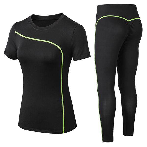 quickly dry women 2 piece set bubble butt high waist legging yoga shirt outdoor sportswear fitness suit sport outfit for woman c0122, Gray
quickly dry women 2 piece set bubble butt high waist legging yoga shirt outdoor sportswear fitness suit sport outfit for woman c0122, Gray
