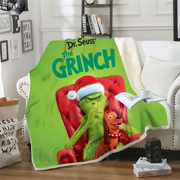 cloocl new grinch stole christ the grinch 3d print harajuku conditioning blanket sofa teens bedding throw blankets plush quilt
cloocl new grinch stole christ the grinch 3d print harajuku conditioning blanket sofa teens bedding throw blankets plush quilt