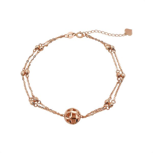 fashionable dign 18k solid gold bead hand chain bracelet beaded bracelets, Golden;silver
fashionable dign 18k solid gold bead hand chain bracelet beaded bracelets, Golden;silver
